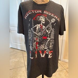 Disney Hector Rivera from the move Coco Graphic Men's T-Shirt - Black